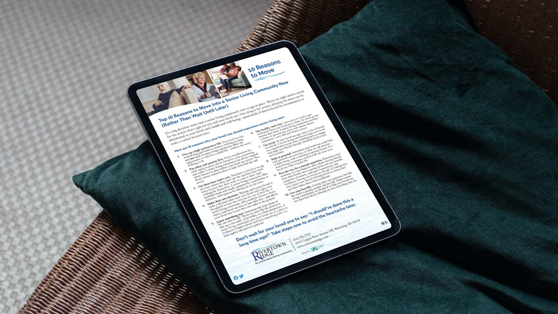 Top Reasons to Move to Senior Living Now Rather Than Later